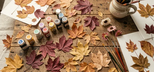 10 idées créatives pour réussir vos peintures sur feuilles séchées à la maison 10 idées créatives pour réussir vos peintures sur feuilles séchées à la maison